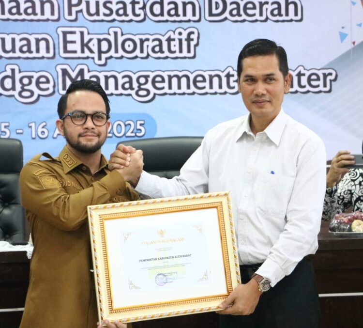 Aceh Barat Dapat Nilai A Dalam Bidang Pengelolaan Keuangan