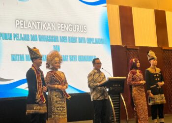 Bupati Abdya Lantik Pengurus IKAMABDYA Banda Aceh Periode 2025–2030