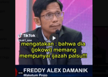 Mengejutkan, Waketum Projo Keceplosan Bilang Ijazah Jokowi Memang Palsu