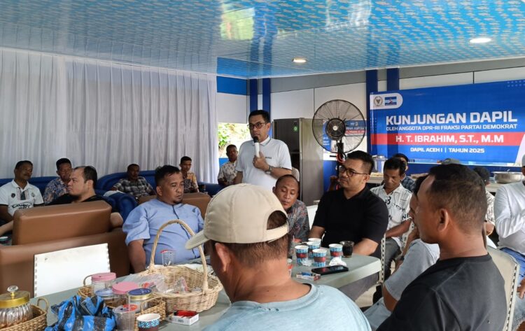 Kunjungi Dapil, HT Ibrahim Serap Aspirasi Warga di Aceh Besar