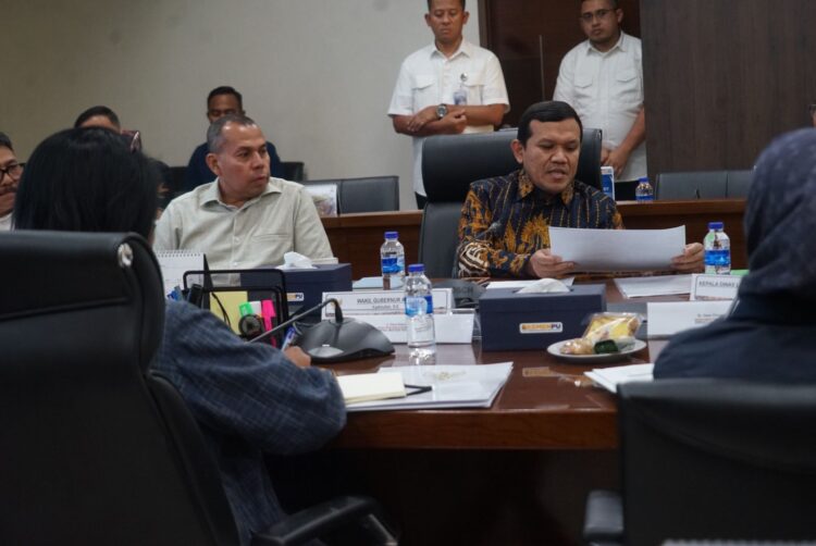 Wagub Aceh Bahas TPST Blang Bintang dan Banjir Subulussalam di Kementerian PU
