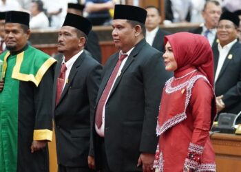 DPRA Lantik Tiga Anggota Legislatif dari Partai Aceh