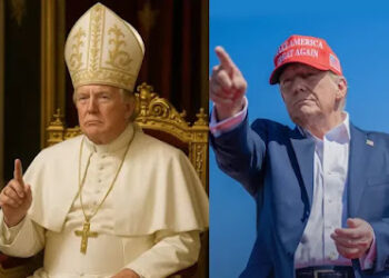 Gambarkan Diri Bak Sosok Paus, Donald Trump Dicerca Umat Katolik