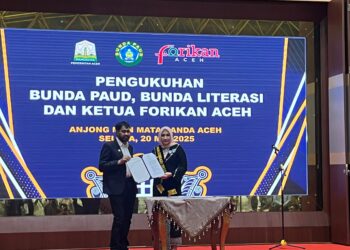 Gubernur Muzakir Manaf Kukuhkan Ketua Forikan Aceh