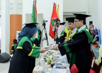 UIN Ar-Raniry Wisuda 913 Lulusan,12 dari Malaysia
