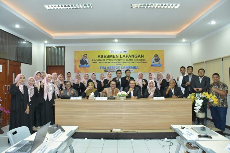 Program Studi Doktor Ilmu Ekonomi FEB USK Raih Akreditasi Peringkat Unggul