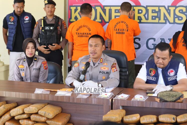 Januari-Mei 2025, Polres Gayo Lues Berhasil Ungkap 12 Kasus Narkotika