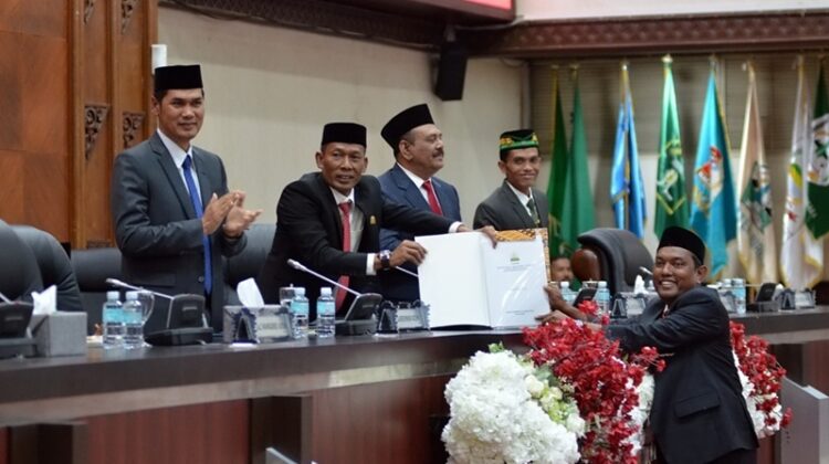 DPRA Resmi Tetapkan Draf Revisi UUPA sebagai Tonggak Perkuat Otonomi dan Kekhususan Aceh