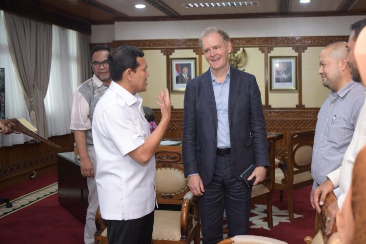 Wagub Aceh Terima Kunjungan IDH, Pererat Silaturahmi dengan Pemerintahan Baru
