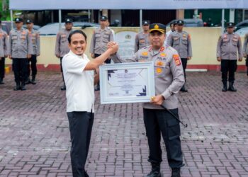 Polres Aceh Barat Raih Penghargaan Dari KPPN Atas Capaian Nilai IKPA 100%