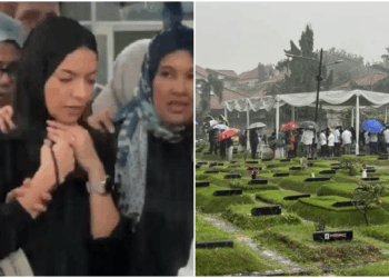 Temani suami saat hembuskan nafas terakhir, ini alasan Najwa Shihab absen di pemakaman