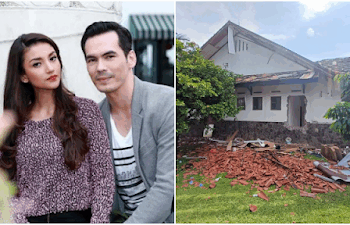 Penggusuran dan penyitaan rumah serta tanah yang didiami oleh Atalarik Syah oleh pengadilan negeri Cibinong saat ini tengah viral di media sosial. FOTO/Kolase. Ⓒ Hak cipta foto di atas dikembalikan sesungguhnya kepada pemilik foto