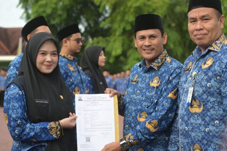618 CASN Pemerintah Aceh Terima SK Pengangkatan dari Gubernur
