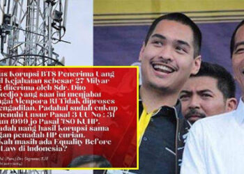 Postingan Eks Wakapolri soal Menpora Dito Kecipratan Uang Korupsi BTS Banjir Dukungan