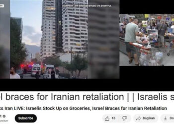 Rudal Iran Bikin Geger Israel: Warga Serbu Supermarket, Massa Kelimpungan Cari Tempat Mengungsi