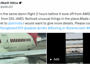 Pria Ini Ramal Nasib Tragis Pesawat Air India Beberapa Jam Sebelum Jatuh, Rekam Kejadian Janggal