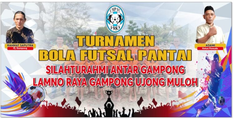 Turnamen Futsal Pantai Antar Gampong di Ujong Muloh Dimulai Hari Ini, Diikuti 16 Tim