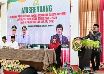 Bupati Aceh Besar Buka Musrenbang RPJMD 2025–2029