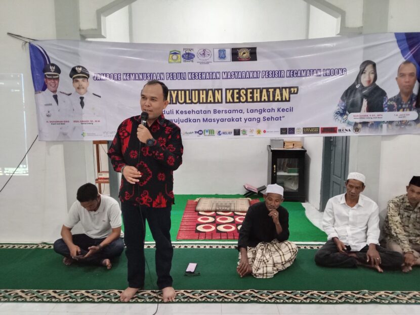 Jambore Kemanusiaan Gelar Penyuluhan Bahaya Rokok di Gampong Saney