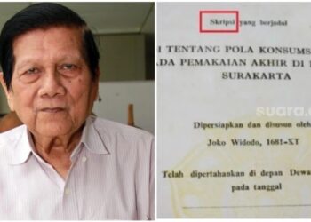 Skripsi Jokowi Diduga Mencontek Pidato Prof Soenardi, Ini Profilnya