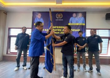 Jufrizal ditetapkan sebagai ketua secara aklamasi dalam Konferensi Cabang (Konfercab) II PWI Aceh Besar yang berlangsung di Lantai II Gedung PWI Aceh, Banda Aceh, Rabu (30/7/2025). FOTO/Net. Ⓒ Hak cipta foto di atas dikembalikan sesungguhnya kepada pemilik foto
