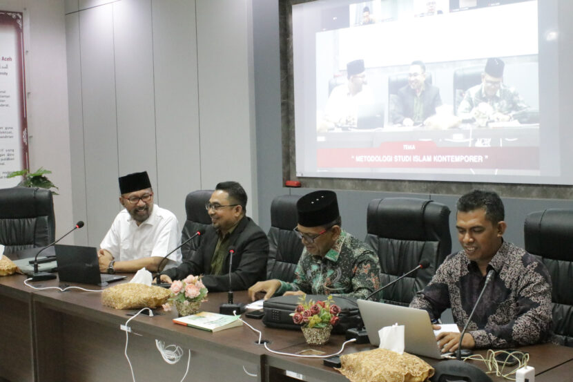 UIN Ar-Raniry Bahas Metodologi Studi Islam Kontemporer, Hadirkan Guru Besar UIN Sumatera Utara