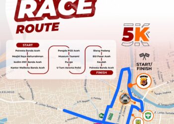 Polda Aceh Gelar Bhayangkara Run 2025, Hadiah Capai Rp130 Juta