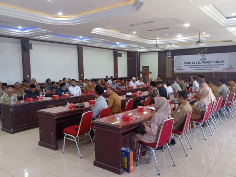 Pemerintah Aceh Gelar High-Level Waqf Forum: Perkuat Peran Wakaf sebagai Pilar Ekonomi