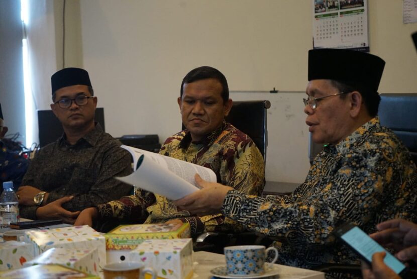 Wagub Aceh Temui Sekjen MUI, Bahas Status Tanah Wakaf Blang Padang