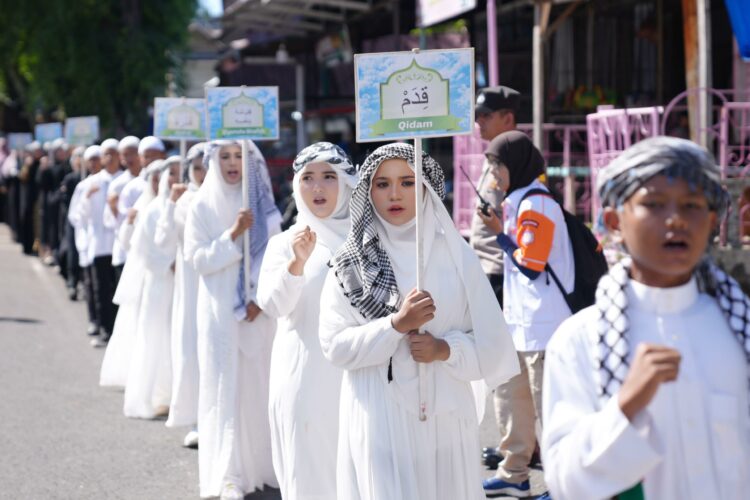 Pawai Ta’aruf 1 Muharram di Sabang, Hadrah dan Rebana Gaungkan Nilai Islami