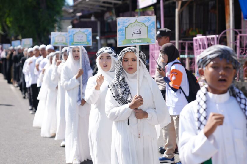 Pawai Ta’aruf 1 Muharram di Sabang, Hadrah dan Rebana Gaungkan Nilai Islami