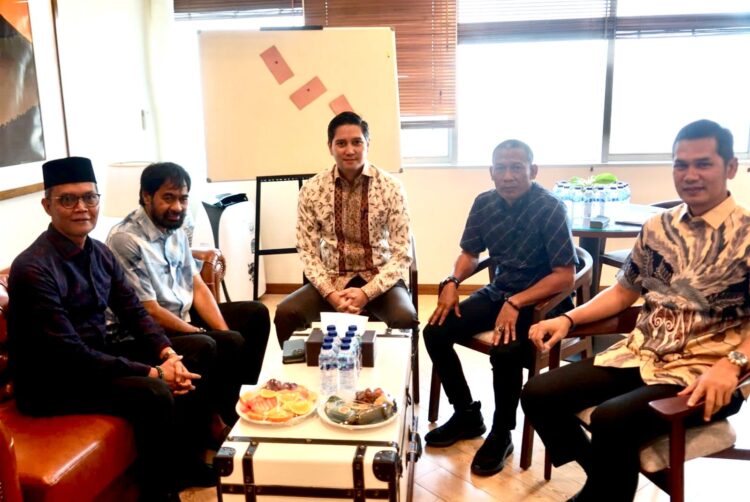 Gubernur Aceh Temui Fraksi Gerindra DPR RI, Bahas Revisi UU hingga Tanah Blang Padang