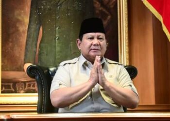 residen Prabowo Subianto sedang ketakutan ketika meminta masyarakat untuk percaya dengan pemerintah yang dipimpinnya. FOTO/Net. Ⓒ Hak cipta foto di atas dikembalikan sesungguhnya kepada pemilik foto
