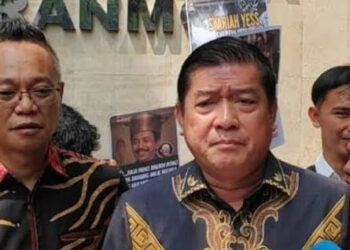 Ketua Umum Solidaritas Merah Putih Silfester Matutina yang telah divonis satu tahun 6 bulan penjara, akibat pencemaran nama baik Wakil Presiden ke-10 dan ke-12 Jusuf Kalla. FOTO/Net. Ⓒ Hak cipta foto di atas dikembalikan sesungguhnya kepada pemilik foto