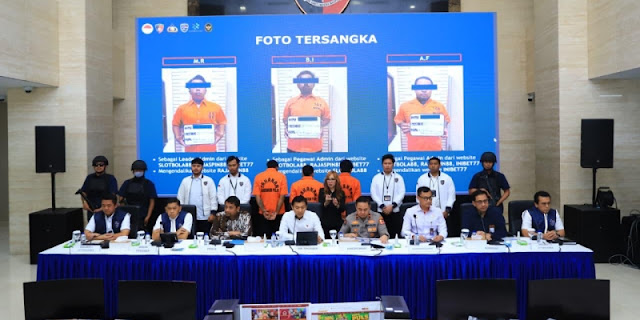 Kronologi Pengungkapan Sindikat Judol Internasional Senilai Rp16,4 Miliar