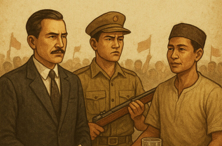 Ilustrasi Tuan, Pengawal dan Pelayan Demokrasi. FOTO/ChatGPT. Ⓒ Hak cipta foto di atas dikembalikan sesungguhnya kepada pemilik foto