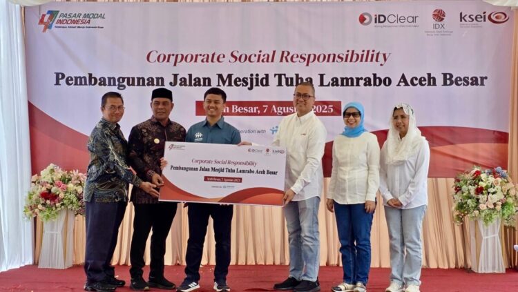 Pasar Modal Salurkan Bantuan Infrastruktur, Kesehatan, dan Pendidikan untuk Masyarakat Aceh