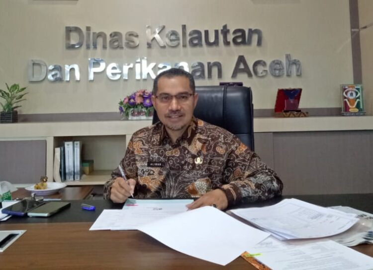 Kepala Dinas Kelautan da Perikanan (DKP) Aceh. Aliman, S.Pi.,M.Si.