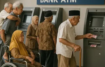 Lansia Ramai-ramai Tarik Uang di Bank Karena Takut Rekening Diblokir PPATK