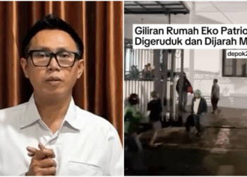 Rumah Eko Patrio Dijarah Massa, Koper hingga Guling Digondol