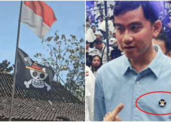 Dinilai Upaya Pecah Belah Sistematis, Ternyata Gibran Pernah Kenakan Pin Bendera One Piece saat Debat Pilpres