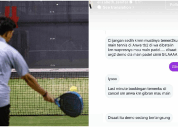 Gibran Katanya Main Padel saat Demo Ojol Dilindas Brimob, Stafsus Sebut Hoaks