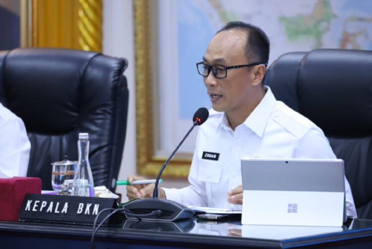 Kepala BKN Zudan Arif Fakrulloh menjelaskan mengenai pengangkatan honorer menjadi PPPK Paruh Waktu