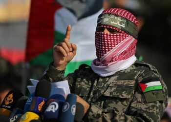 Abu Obeida, Pejuang Brigade Al Qassam Hamas Jalur Gaza Palestina
