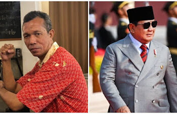 Pemerhati sosial-Politik, Yusuf Blegur, menilai Presiden Prabowo Subianto tengah berada dalam fase krusial kepemimpinannya. FOTO/Kolase. Ⓒ Hak cipta foto di atas dikembalikan sesungguhnya kepada pemilik foto