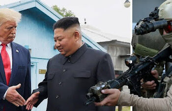 Pasukan elite Angkatan Laut AS (SEAL) melancarkan operasi berbahaya pada 2019 untuk memasang alat penyadap di Korea Utara guna memata-matai Kim Jong-un. Demikian dilaporkan New York Times, Jumat, 5 September 2025. FOTO/Kolase. Ⓒ Hak cipta foto di atas dikembalikan sesungguhnya kepada pemilik foto