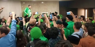 Pembukaan Muktamar X Partai Persatuan Pembangunan (PPP) yang digelar di Ancol, Jakarta, pada Sabtu 27 September 2025, berujung ricuh. FOTO/Net.