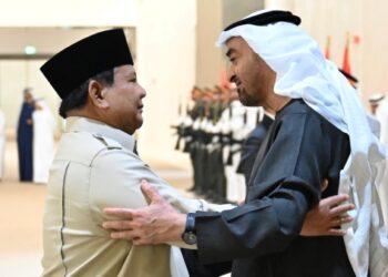 Prabowo dan MBZ Bertemu di Abu Dhabi Bahas Stabilitas Timur Tengah