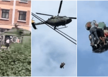 Gelombang Protes Berdarah, Menteri Nepal Terpaksa Dievakuasi Pakai Helikopter