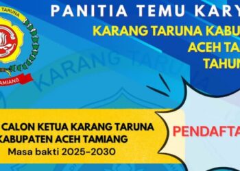 Slayer Temu Karya Karang Taruna Kabupaten untuk memilih pemimpin baru Karang Taruna Aceh Tamiang masa khidmat 5 tahun ke depan. FOTO/Istimewa. Ⓒ Hak cipta foto di atas dikembalikan sesungguhnya kepada pemilik foto